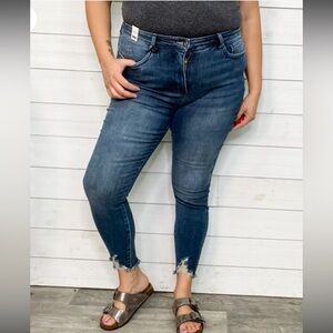 Judy Blue Dark Indigo High-Rise Skinny Jeans
